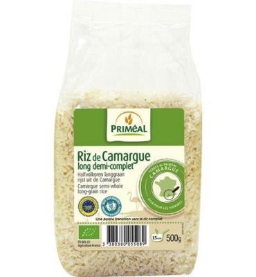 Primeal Halfvolkoren Langgraan Rijst Camargue Bio (500g) Primeal Halfvolkoren Langgraan Rijst Camargue Bio (500g)
