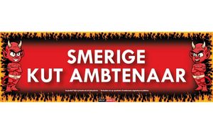 Smerige kut ambtenaar Sticky Devil sticker