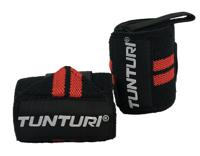 Tunturi Wrist Wrap Set l zwart rood