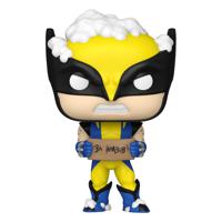 Marvel Holiday POP! Marvel Vinyl Figure Wolverine w/ Sign 9 cm