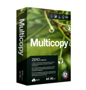 Kopieerpapier Multicopy Zero A4 80gr wit 500vel