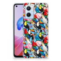 OPPO A96 | OPPO A76 TPU Hoesje Birds