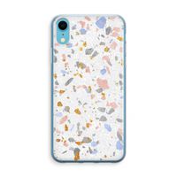 Terrazzo N°8: iPhone XR Transparant Hoesje