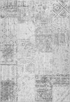 Lichtgrijs Vintage Vloerkleed Presta 3637