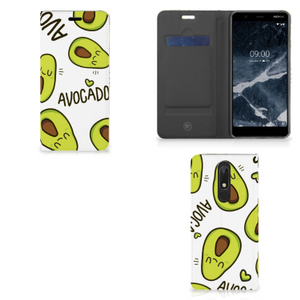 Nokia 5.1 (2018) Magnet Case Avocado Singing