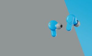 Skullcandy Dime Headset In-ear Micro-USB Bluetooth Blauw, Licht Grijs