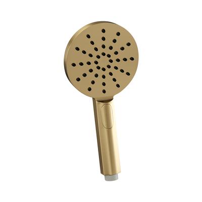 Brauer Gold Edition handdouche met 3 standen 12cm geborsteld messing Brauer Gold Edition handdouche met 3 standen 12cm geborsteld messing