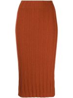 Cashmere In Love Lenny pencil skirt - Marron - thumbnail