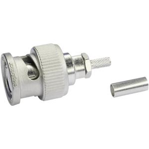 Telegärtner J01000A1294 J01000A1294 BNC-connector Stekker, recht 50 Ω 1 stuk(s)