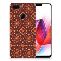 OPPO R15 Pro TPU bumper Batik Brown