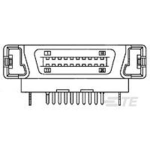 TE Connectivity 787653-4 Inhoud: 1 stuk(s) Tray