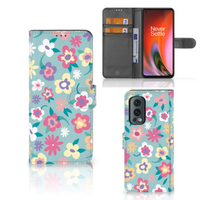 OnePlus Nord 2 5G Hoesje Flower Power