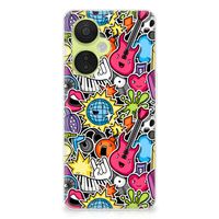 OnePlus Nord CE 3 Lite Silicone Back Cover Punk Rock - thumbnail