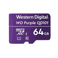 Western Digital WD Purple SC QD101 64 GB microSDXC Ultra Endurance, snelheidsklasse 10, UHS-snelheidsklasse 1 U1