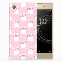 Sony Xperia XA1 Plus TPU Hoesje Sleeping Cats