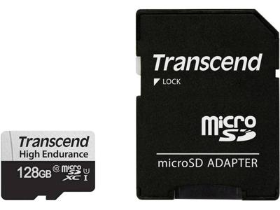 Transcend High Endurance 350V microSDXC-kaart 64 GB Class 10, UHS-I Incl. SD-adapter Transcend High Endurance 350V microSDXC-kaart 64 GB Class 10, UHS-I Incl. SD-adapter