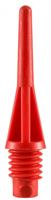 Bull's Star softtips (2BA) 18,3 / 6 mm rood 100 stuks