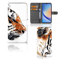 Hoesje Samsung Galaxy A24 4G Watercolor Tiger - thumbnail