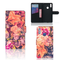 Huawei Y7 (2019) Hoesje Bosje Bloemen - thumbnail