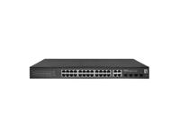 LevelOne GES-2128 Hilbert 28-Port Gigabit Smart Lite Switch, 24 x Gigabit RJ45, 4 x Gigabit SFP/RJ45 Combo