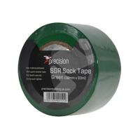 Precision sokkentape 20 m x 38 mm PVC groen 5 stuks