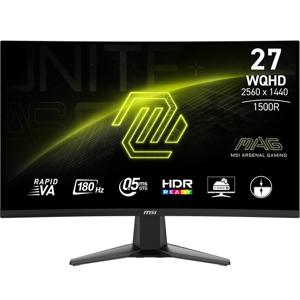 MSI MAG 27CQ6F computer monitor 68,6 cm (27") 2560 x 1440 Pixels Quad HD LCD Zwart