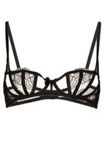 Agent Provocateur soutien-gorge Rozlyn à dentelle brodée - Noir