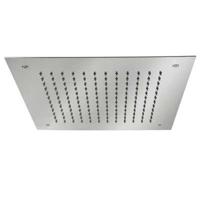 Tres grifería 134951 - Drie kranen - douchekop dak van roestvrij staal voor ontkalken 500 x 500 mm.