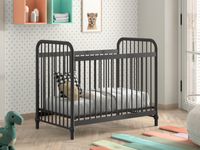 Babybed OONA 60x120 cm zwart - thumbnail