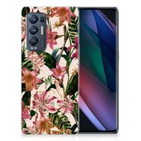 OPPO Find X3 Neo TPU Case Flowers - thumbnail