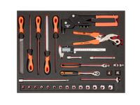 Bahco Foam 3/3 mix 31-delig FF1A132