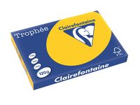 Clairefontaine Trophée Intens, gekleurd papier, A3, 120 g, 250 vel, zonnebloemgeel - thumbnail