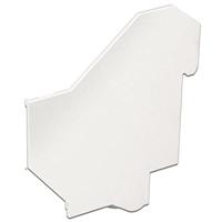 DELOCK Keystone houder hoedenrails afdekking