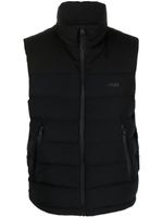 Mackage gilet matelassé à logo imprimé - Noir