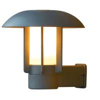 KonstSmide Moderne wandlamp Heimdal zilvergrijs 401-312