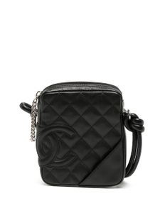 CHANEL Pre-Owned sac à bandoulière Cambon Line (2003) - Noir