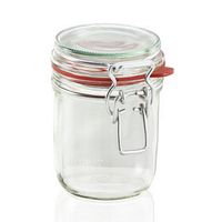 Leifheit 3192 Weckpot met Beugelsluiting 370 ml Glas/RVS - thumbnail