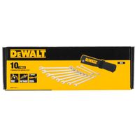 DEWALT DWMT19227-1 Ring-steeksleutelset 10-delig Sleutelbreedte (metrisch) (alleen voor ADT) 10 - 19 mm - thumbnail