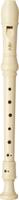 Yamaha YRS-23 Eind geblazen (labium) Recorder-fluit Sopraan ABS kunststof Ivoor