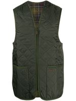 Barbour gilet matelassé à design réversible - Vert - thumbnail