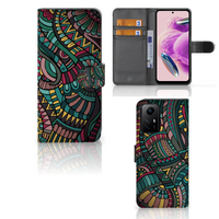 Xiaomi Redmi Note 12S Telefoon Hoesje Aztec - thumbnail