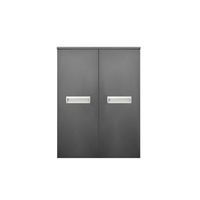 Kolomkast Sanicare Q2/Q3/Q8 2-Deurs Soft-Closing Alu Greep 90x67x32 cm Antraciet Sanicare