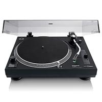 Lenco L-3828 draaitafel met directe aandrijving - DJ platenspeler - USB-opname - Pitch Control - voorversterker - 33 en 45 rpm - zwart