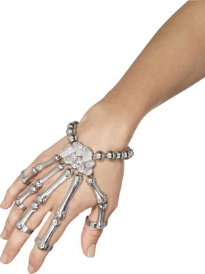 Skelet hand armband