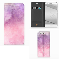 Bookcase Huawei P10 Plus Pink Purple Paint