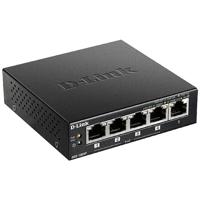 D-Link DGS-1005P/E netwerk-switch Unmanaged Gigabit Ethernet (10/100/1000) Power over Ethernet (PoE) Zwart - thumbnail