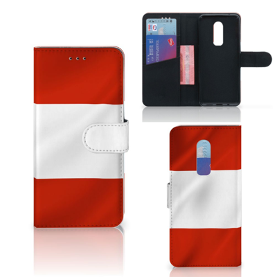 OnePlus 6 Bookstyle Case Oostenrijk