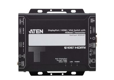 ATEN DisplayPort / HDMI / VGA-switch met HDBaseT-zender