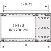 nVent SCHROFF 24560042 Zichtpaneel 1 stuk(s) - thumbnail