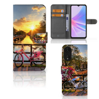 OPPO A78 5G | A58 5G Flip Cover Amsterdamse Grachten